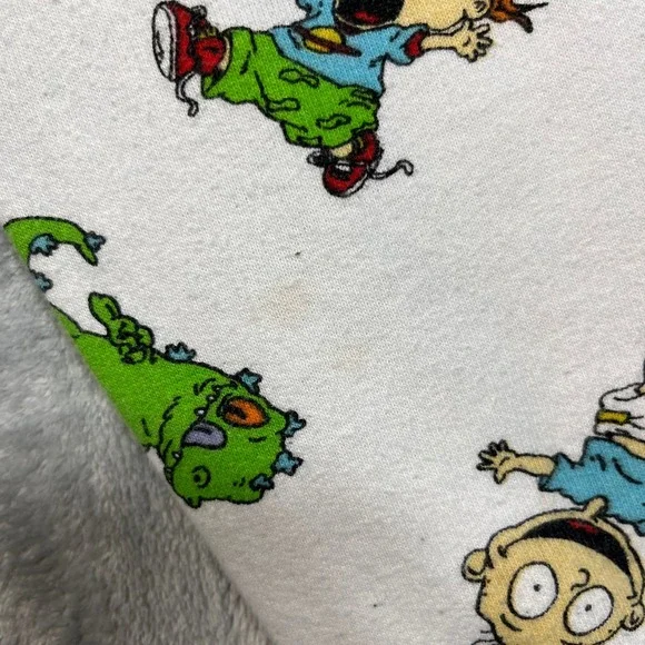 Nickelodeon Rugrats All Over Print Pajama Sweatpants Joggers White Size M - Picture 10 of 15